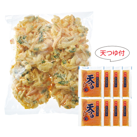 海老とイカのかき揚げ丼の具