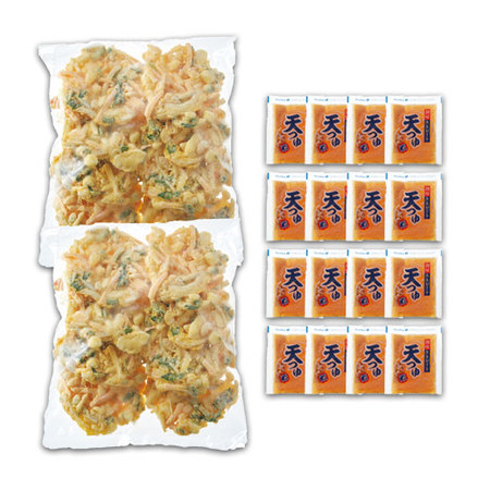 海老とイカのかき揚げ丼の具１６食