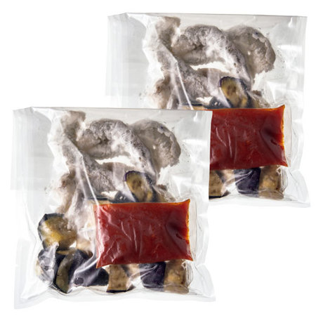 ◎海老と揚げなすのチリソース炒め２セット