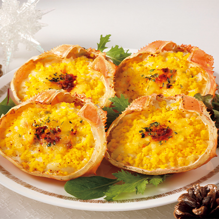 ≪ＷＥＢ限定在庫★約３５％オフ≫かに甲羅グラタン