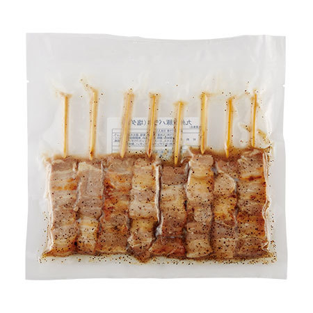 レンジで九州産豚バラ串