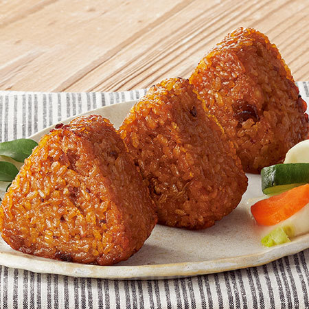 牛すき風味の焼きおにぎり