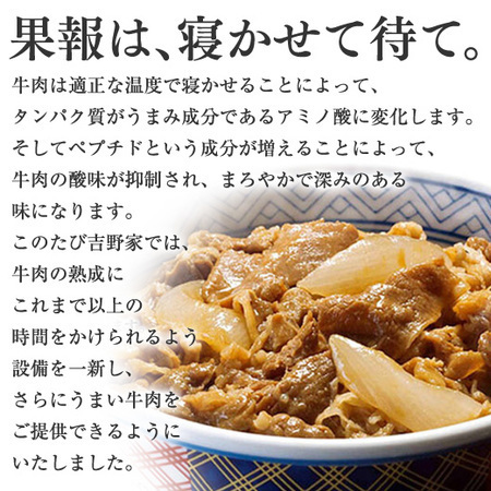 【よりどり対象商品】吉野家　牛丼の具８袋セット