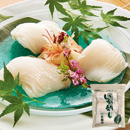 青森県産アカイカのいか刺し