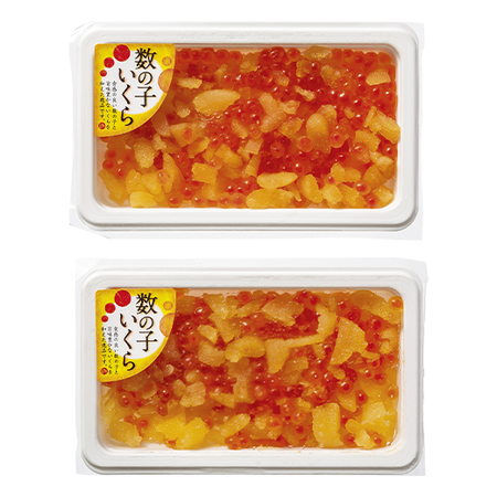 数の子いくら醤油漬