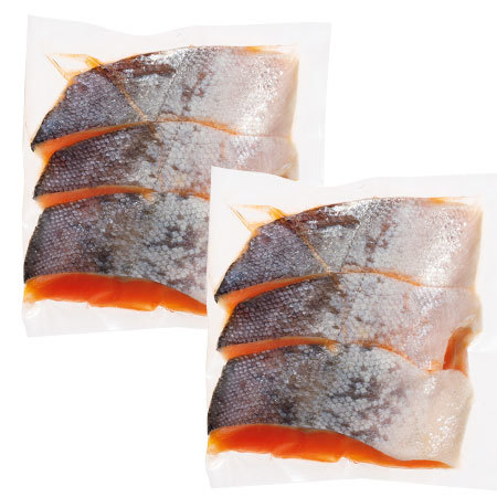 三陸産　銀鮭寒風干し２袋