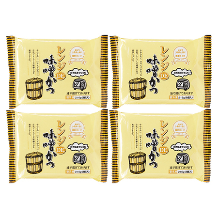 レンジで味噌かつ