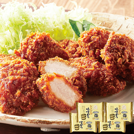 レンジで味噌かつ