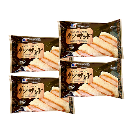 レンジでカツサンド