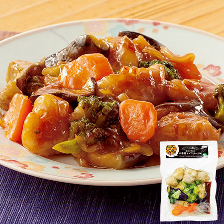 豚肉と野菜の中華風オイスター炒め