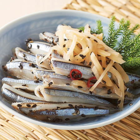 阿久根漁港の甘酢漬けコンビ