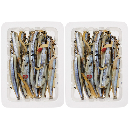 阿久根漁港の甘酢漬けコンビ