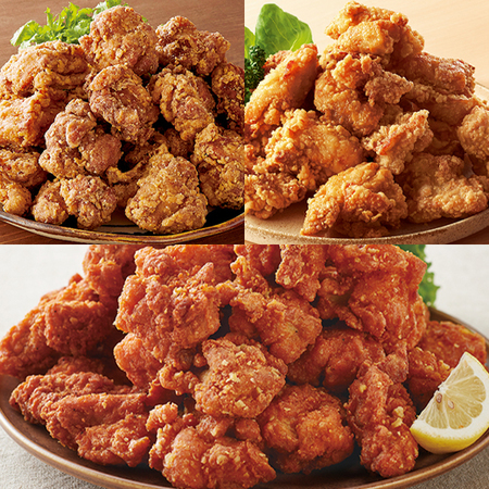 レンジで楽ちん！からあげトリオ