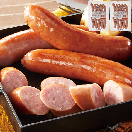 肉汁あふれるポークフランク