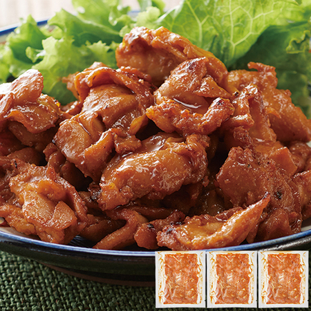 ぴりりと辛い味噌だれ鶏ハラミ