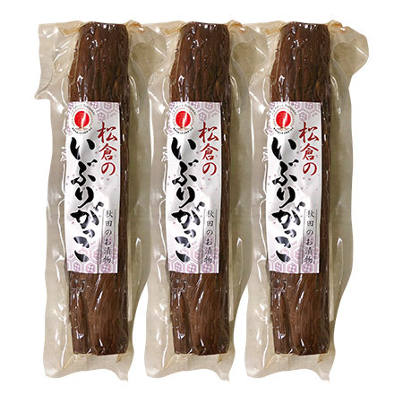 ≪ＷＥＢ限定★特別価格≫秋田いぶりがっこ３袋