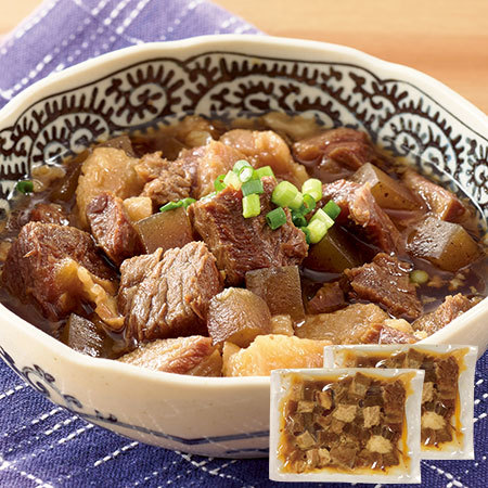 国産牛すじのぼっかけ２袋