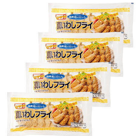レンジで簡単！真いわしフライ３２枚