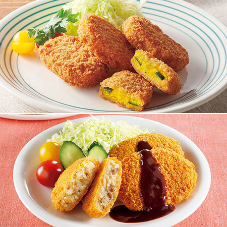 レンジで簡単！コロッケコンビ