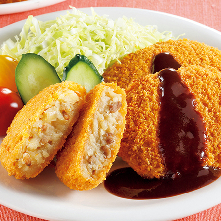 レンジで簡単！コロッケコンビ