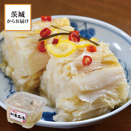 三度返し熟成山東菜漬　１月下旬頃―２月下旬頃お届け