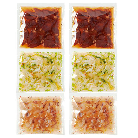 ≪ＷＥＢ限定★約２４％オフ≫３種の厳選珍味セット計６００ｇ