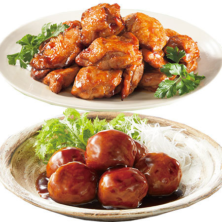 便利なミニパック肉おかずセット