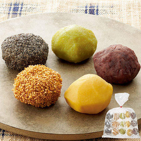 吉祥彩り五色おはぎ　２週間前後お届け