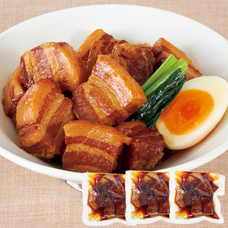 生姜が香る豚角煮３袋