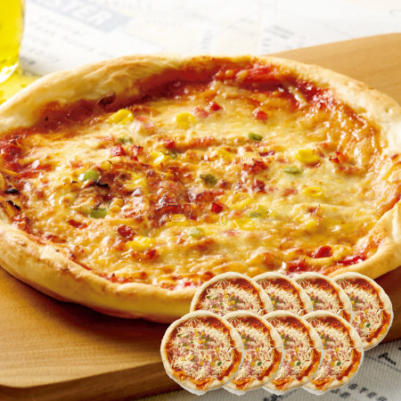 モッツァレラとゴーダのミックスピザ８枚