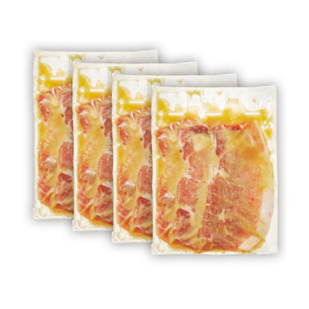 国産豚ロースの花糀みそ漬４袋