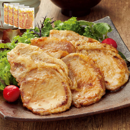 国産豚ロースの花糀みそ漬４袋