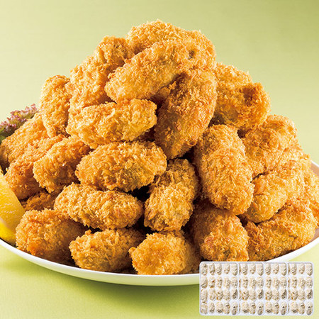 【よりどり対象商品】広島県産牡蠣フライ４０個