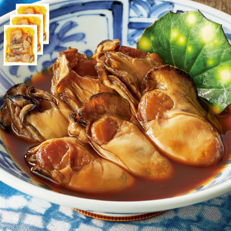 広島産　牡蠣うまみしょうゆ漬３袋