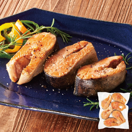 北海道産さくらますのステーキカット