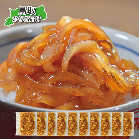 日本海産するめいかの醤油漬