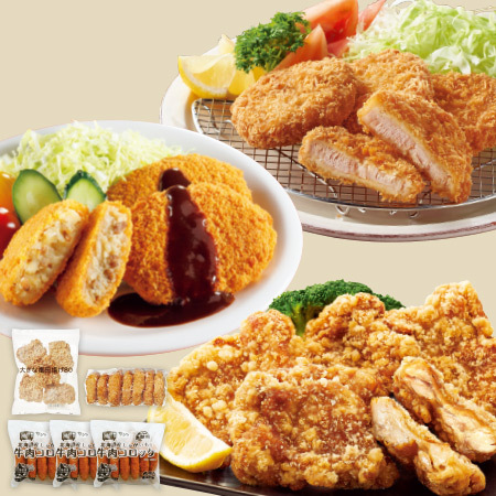 レンジで簡単！揚げ物トリオ