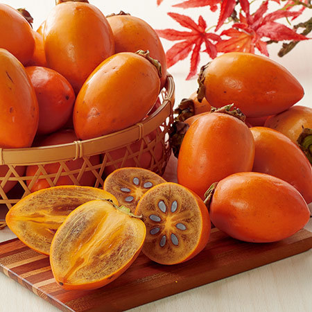 ≪早期割引★２１６円お得！≫愛知特産！ご家庭用筆柿　１０月中旬頃―１１月上旬頃お届け