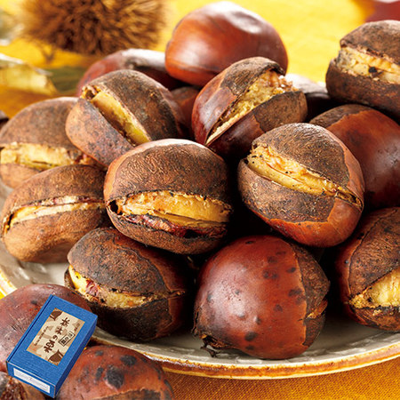 北條さんの焼き栗　１１月中旬頃―１２月中旬頃お届け