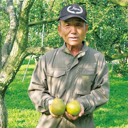 岡田さん達のラ・フランス３キロ　１０月下旬頃―１２月中旬頃お届け