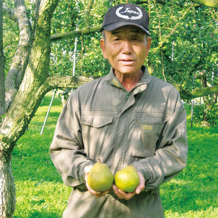 岡田さん達のラ・フランス３キロ　１０月下旬頃ー１１月下旬頃お届け
