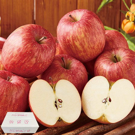 葉取らずパンダりんご３キロ　２０２６年１月中旬頃ー２月下旬頃お届け