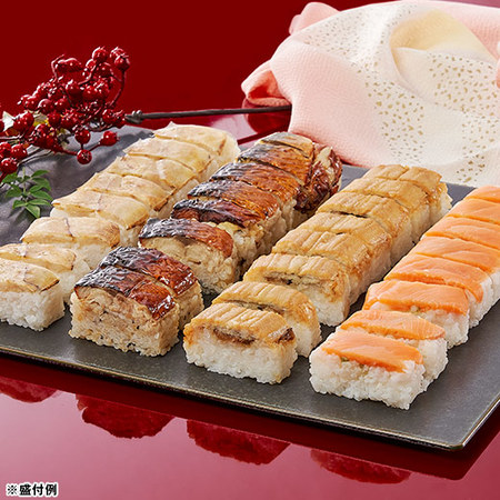 石川県製造！４種の押寿司セット【１０日前後お届け】