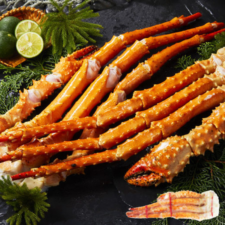 ≪お歳暮ギフト≫ボイルイバラガニ脚６４０ｇ