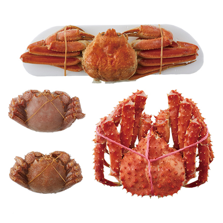 ≪お歳暮ギフト≫北海道のカニざんまいセット