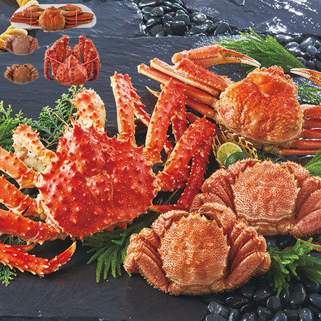 ≪お歳暮ギフト≫北海道のカニざんまいセット