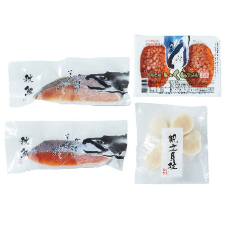 ≪お歳暮ギフト≫北海道産海の幸　海鮮セット３種