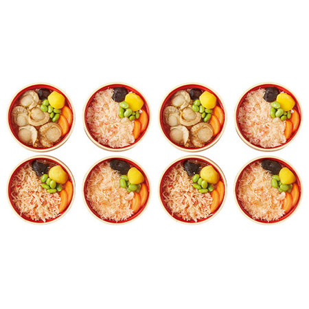 ≪お歳暮ギフト≫海の幸４種のわっぱ飯セット２セット