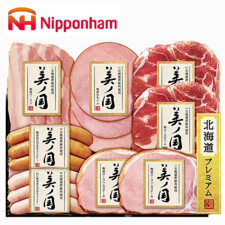 ≪お歳暮ギフト≫北海道産豚肉使用　美ノ国　ＵＫＨ－４８【１１月下旬―１２月中旬お届け】