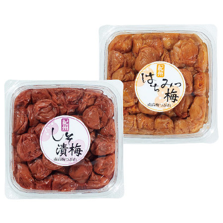 ≪お歳暮ギフト≫ご家庭用　紀州南高梅　ハチミツ・しそセット